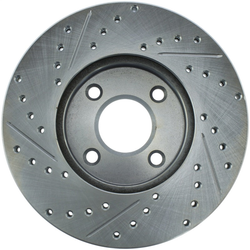 StopTech Select Sport Drilled & Slotted Rotor - Rear Right