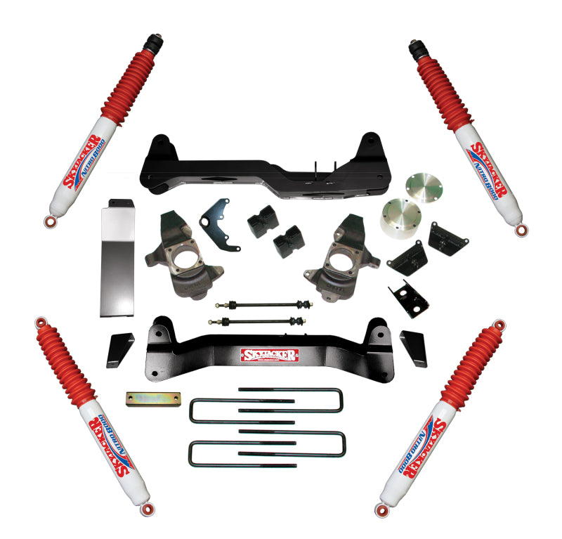 Skyjacker 2001-2010 GMC Sierra 2500 HD 4 Wheel Drive Suspension Lift Kit w/ Shock