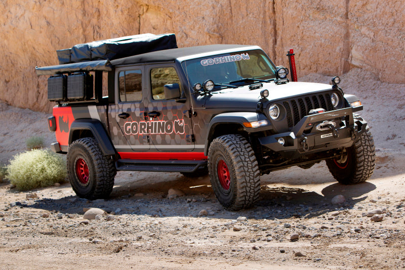 Go Rhino 19-21 Jeep Gladiator XRS Overland Xtreme Rack - Box 1 (Req. gor5950000T-02) - GTR Auto