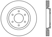 Load image into Gallery viewer, Stoptech 08-10 Infiniti QX56 Front Performance Cyro Brake Rotor