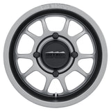 Method MR409 Bead Grip 15x7 / 4+3/13mm Offset / 4x156 / 132mm CB Steel Grey Wheel