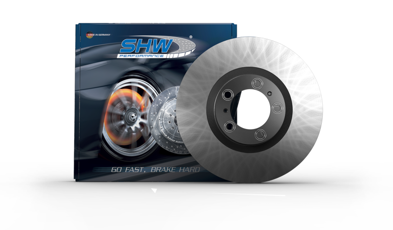 SHW 02-04 Audi A6 3.0L Front Smooth Monobloc Brake Rotor