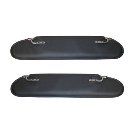 Omix Replacement Sun Visors Charcoal 72-86 CJ models - GTR Auto