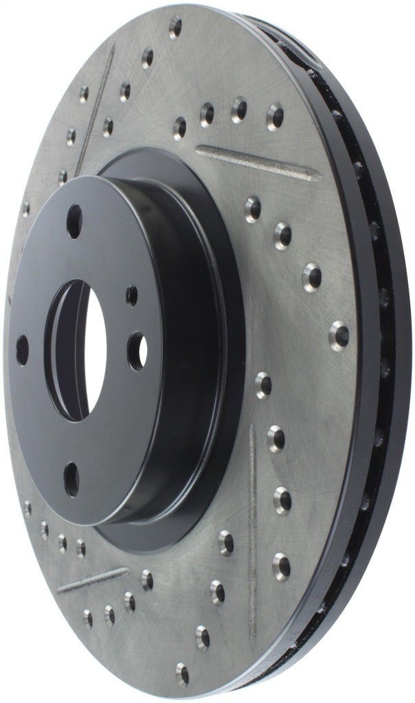 StopTech 01-05 Miata MX-5 Hard Suspension / 04-05 MX-5 MazdaSpeed SportStop Slotted & Drilled Right