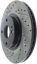 Load image into Gallery viewer, StopTech 01-05 Miata MX-5 Hard Suspension / 04-05 MX-5 MazdaSpeed SportStop Slotted &amp; Drilled Right