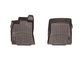 WeatherTech 2011+ Jaguar XJ Series Front FloorLiner - Cocoa