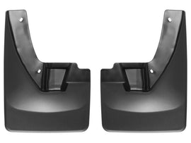 WeatherTech 09+ Dodge Ram 1500 No Drill Mudflaps - Black
