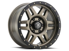 Load image into Gallery viewer, ICON Six Speed 17x8.5 5x5 -6mm Offset 4.5in BS 94mm Bore Bronze Wheel