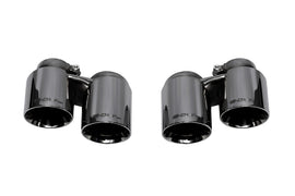 SOUL 12-16 Porsche 991.1 Carrera Base / S / GTS (w/ PSE) Bolt On Exhaust Tips - Black Chrome