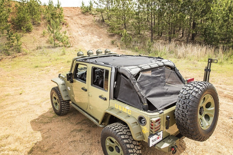 Rugged Ridge Eclipse Cargo Barrier 07-18 Jeep Wrangler JKU