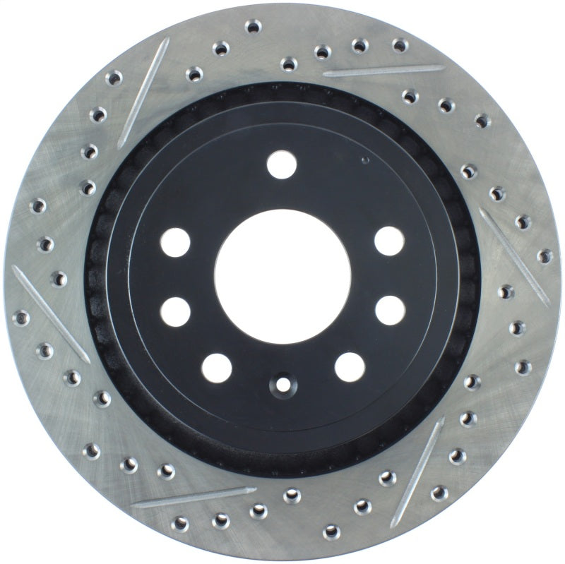 StopTech 03-09 Saab 9-3 Slotted & Drilled Right Rear Rotor
