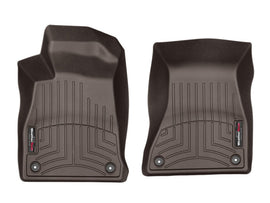 WeatherTech 2017+ Audi A4 Front FloorLiner - Cocoa