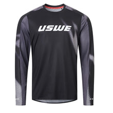 Load image into Gallery viewer, USWE Kalk Off-Road Jersey Adult Black - Small