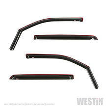 Load image into Gallery viewer, Westin 19-22 Ram 1500 Crew Cab(Excl. 19-22 Ram 1500 Classic) In Channel Wind Deflector 4pc - Smoke