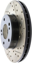 Load image into Gallery viewer, StopTech Sport Drilled &amp; Slotted Rotor - Front Left