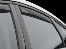 Load image into Gallery viewer, WeatherTech 2013+ Ford Fusion Rear Side Window Deflectors - Dark Smoke