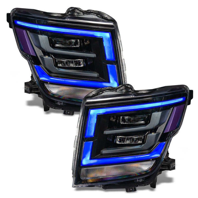 Oracle 21-22 Nissan Titan RGB+W Headlight DRL Upgrade - ColorSHIFT w/ BC1 Controller SEE WARRANTY