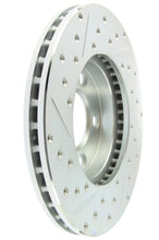 Load image into Gallery viewer, StopTech Select Sport 94-02 Ford Mustang (Excl Cobra) Slotted and Drilled Left Front Rotor