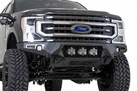 Addictive Desert Designs 17-20 Ford Super Duty Bomber Front Bumper w/ Mounts For 3 Baja Designs LP6s - GTR Auto