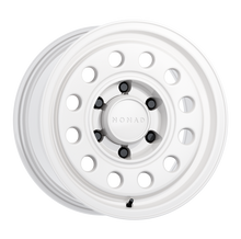 Load image into Gallery viewer, Nomad N501SA Convoy 17x8.5in / 8x165.1 BP / 25mm Offset / 130.81mm Bore - Gloss White Wheel