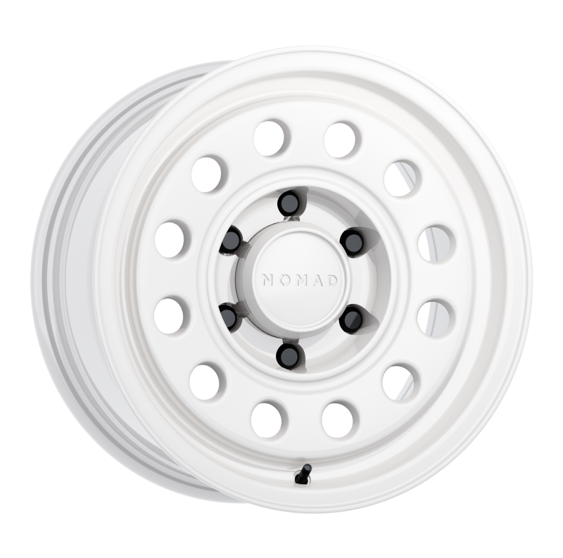 Nomad N501SA Convoy 17x8.5in / 6x139.7 BP / 0mm Offset / 106.1mm Bore - Gloss White Wheel