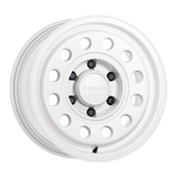 Nomad N501SA Convoy 18x8in / 5x130 BP / 25mm Offset / 71.6mm Bore - Gloss White Wheel