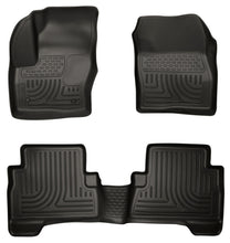 Load image into Gallery viewer, Husky Liners 2013 Ford Escape WeatherBeater Combo Black Floor Liners - GTR Auto