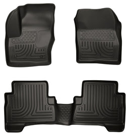 Husky Liners 2013 Ford Escape WeatherBeater Combo Black Floor Liners - GTR Auto