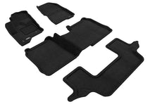 Load image into Gallery viewer, 3D MAXpider 09-19 Ford Flex w/o Center Console Elegant 1st 2nd 3rd (2 Eyelets) - Set (Black)