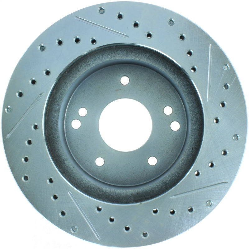 StopTech Select Sport 63-82 Chevrolet Corvette / 68-69 Camaro Slotted and Drilled Right Rear Rotor