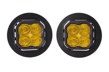 Load image into Gallery viewer, Diode Dynamics SS3 LED Pod Max Type OB Kit - Yellow SAE Fog