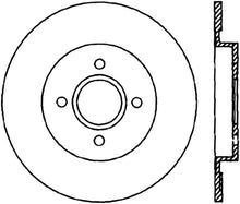 Load image into Gallery viewer, StopTech 2002-2004 Ford Focus SVT Cryo Slotted Rear Left Sport Brake Rotor