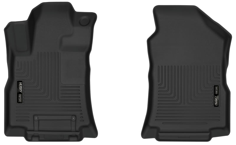 Husky Liners 19-23 Subaru Ascent X-Act Contour Black Front Seat Floor Liners - GTR Auto