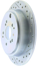 Load image into Gallery viewer, StopTech Select Sport Drilled &amp; Slotted Rotor - Rear Left