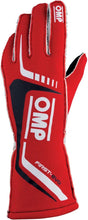 Load image into Gallery viewer, OMP First Evo Gloves Red - Size L (Fia 8856-2018)
