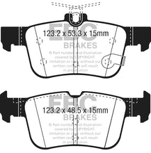 Load image into Gallery viewer, EBC 2013+ Lincoln MKZ 2.0L Hybrid Greenstuff Rear Brake Pads