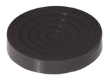 Prothane Universal Jack Pad 5in Diameter Model - Black