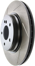 Load image into Gallery viewer, StopTech Power Slot 99-00 Mercedes Benz C43 AMG / 01-02 CLK55/CLK63 AMG Rear Left Slotted Rotor