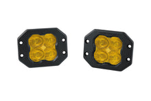 Load image into Gallery viewer, Diode Dynamics SS3 Sport ABL - Yellow SAE Fog Flush (Pair)