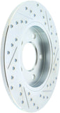 StopTech Select Sport Drilled & Slotted Rotor - Rear Right