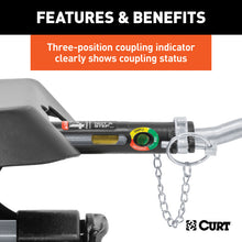 Load image into Gallery viewer, Curt Q20 5th Wheel Hitch w/Roller and Ram Puck System Adapter