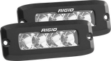 Rigid Industries SRQ - Flood -White - Flush Mount - Set of 2