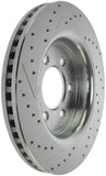 StopTech 07-17 Lincoln Navigator / Ford Expedition Sport Slotted & Drilled Left Front Brake Rotor