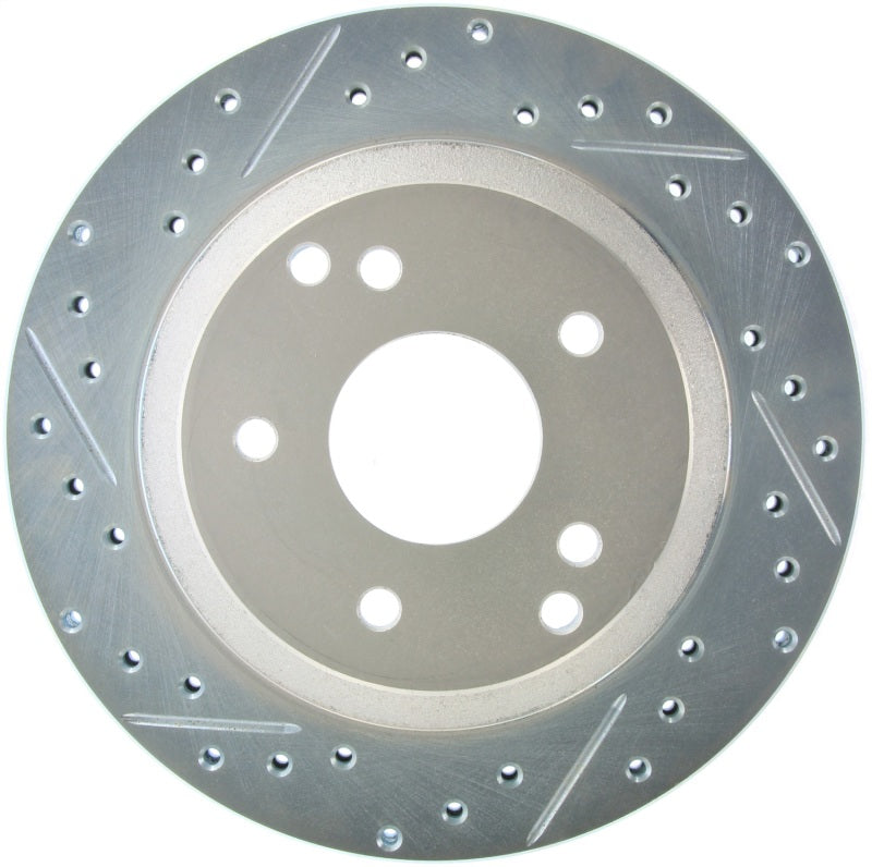 StopTech Select Sport Drilled & Slotted Rotor - Front Left