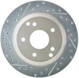 StopTech Select Sport Drilled & Slotted Rotor - Front Left