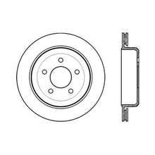 Load image into Gallery viewer, Stoptech 03-11 Ford Crown Victoria Rear Premium Cryostop Brake Rotor