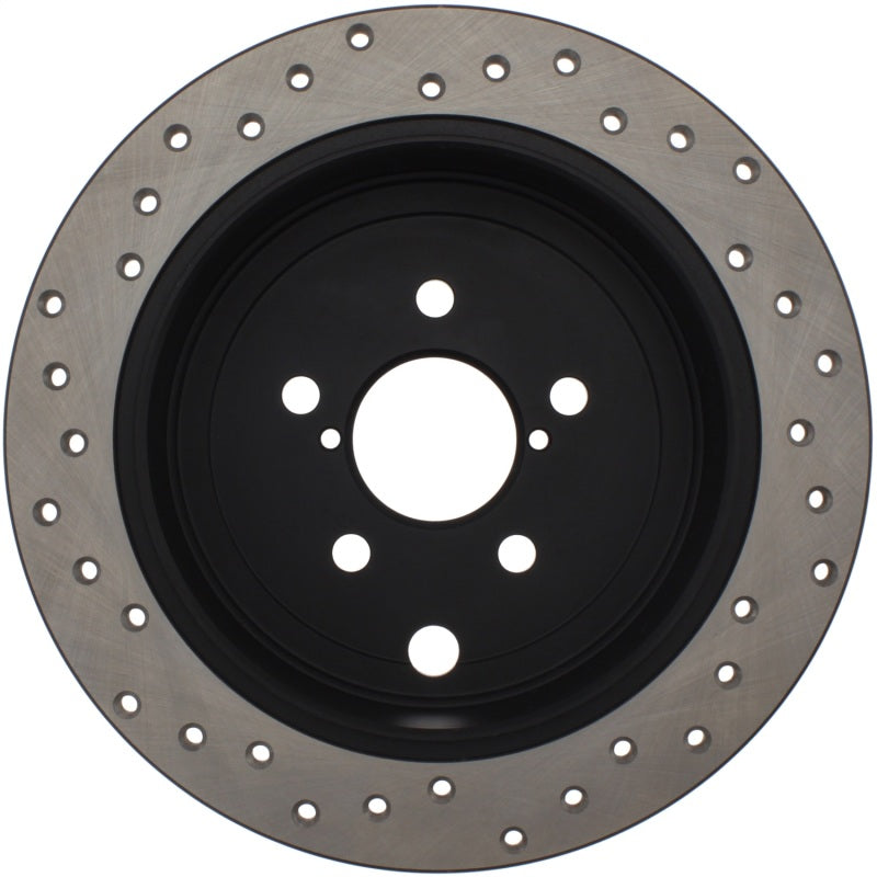 StopTech 08-14 Subaru WRX Drilled Right Rear Cryo Rotor