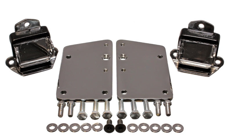 Energy Suspension LS Series Black Motor Conversion Set - Chrome Plated - GTR Auto