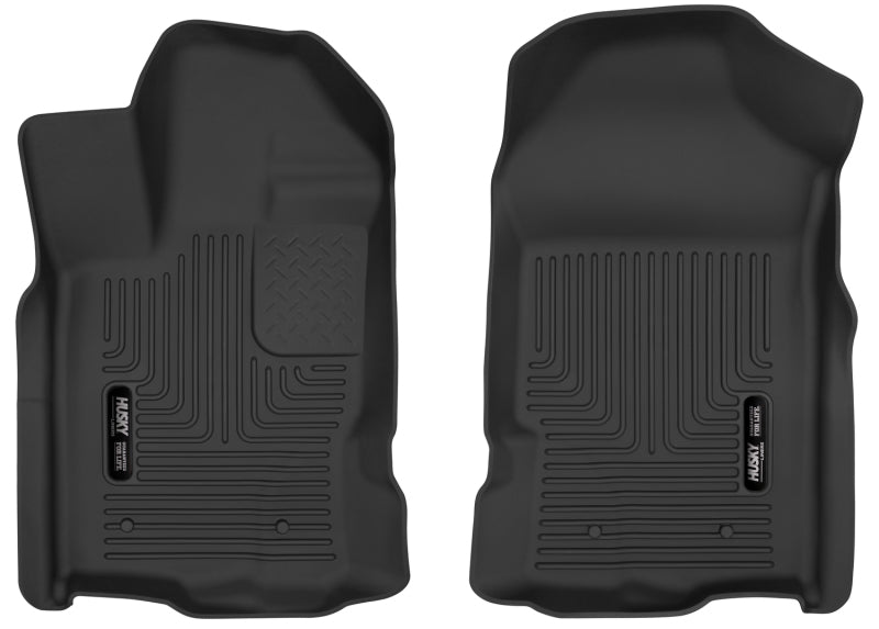 Husky Liners 2019+ Ford Ranger Black Front Floor Liners - GTR Auto