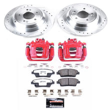 Load image into Gallery viewer, Power Stop 17-18 Genesis G80 Rear Z26 Street Warrior Brake Kit w/Calipers